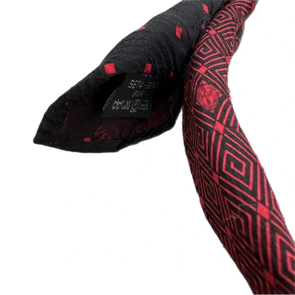 CUSTOM, ONE-OF-A-KIND VERSACE SILK TIE HEADBAND